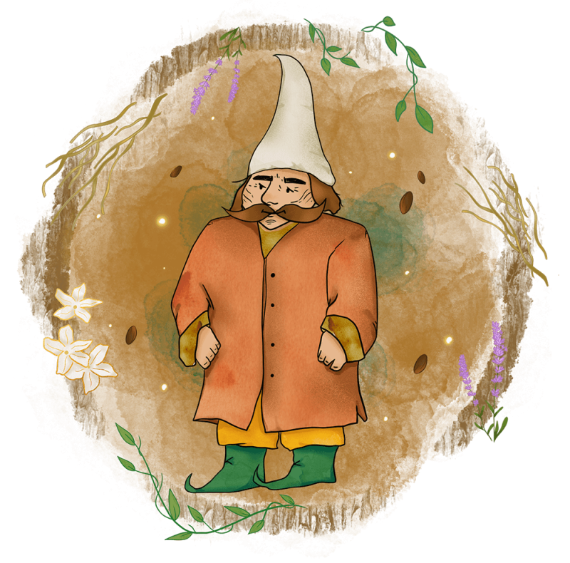 Dessin Gnome Authentique